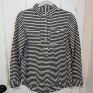 Madewell Beloved Slip It On Style Shirt 08787